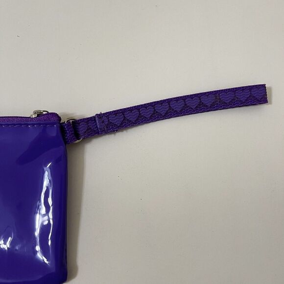 VTG Care Bears Starpoint 2004 Purple Share Bear Wristlet Wallet Coin Purse Pouch - Picture 8 of 12
